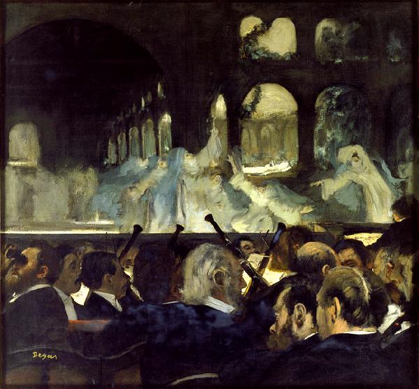 Edgar Degas The Ballet Scene from Meyerbeer's Opera China oil painting art